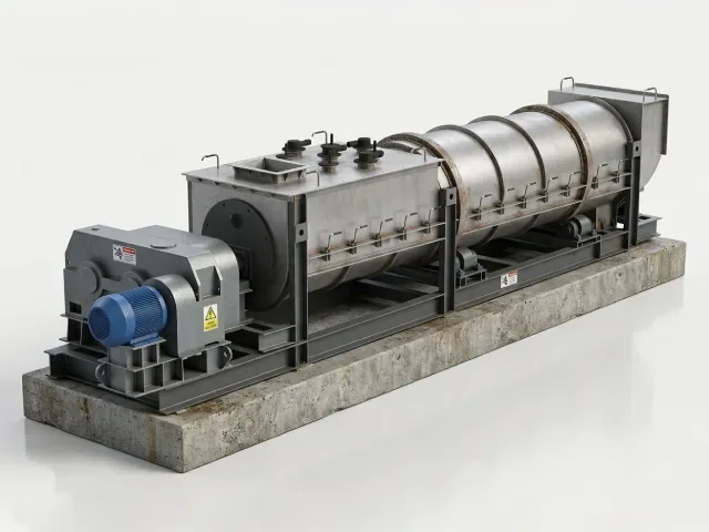 Смеситель двухвальный