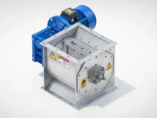 Шлюзовой перегрузчик (ротационный затвор)