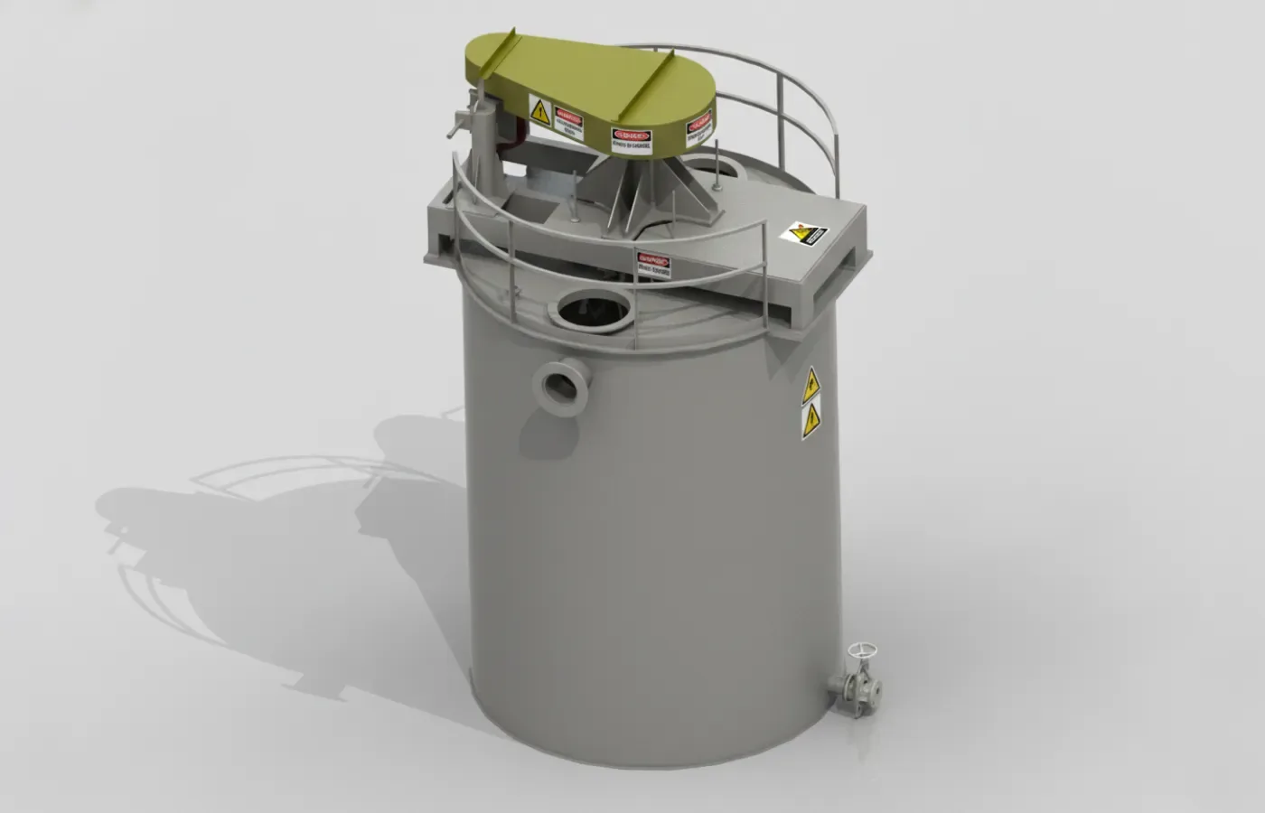 Чан контактный КЧР-25А1